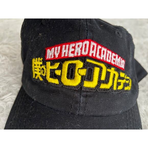 Funimation My Hero Academia Black Baseball Cap - Picture 2 of 9